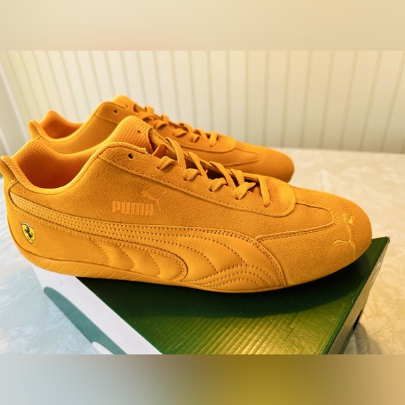 Puma Shoes Puma Ferrari Scuderia Speedcat Saffron Suade Size 2
